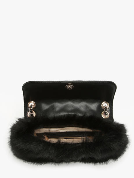 Cross Body Tas Lise Guess Zwart lise QF935221 ander zicht 3