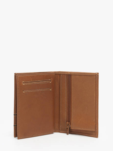 Portefeuille Léon Leder Arthur & aston Bruin leon 799 ander zicht 1