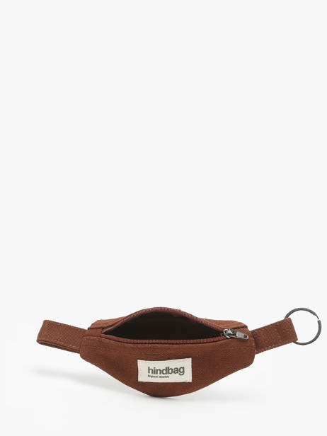 Portemonnee Hindbag Bruin best seller COME ander zicht 1