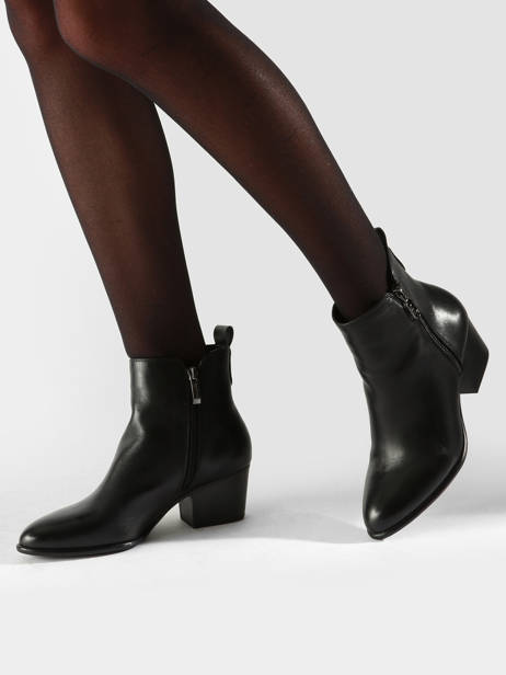 Enkellaarsjes Uit Leder Tamaris Zwart women 43 ander zicht 1