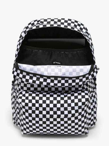 Rugzak 1 Compartiment Vans Zwart backpack VN000H4X ander zicht 2