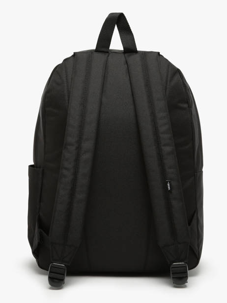 Rugzak 1 Compartiment Vans Zwart backpack VN000H4Y ander zicht 3