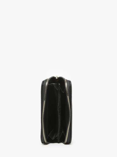 Portemonnee Met Kaarthouder Miniprix Zwart grained 78SM2645 ander zicht 1