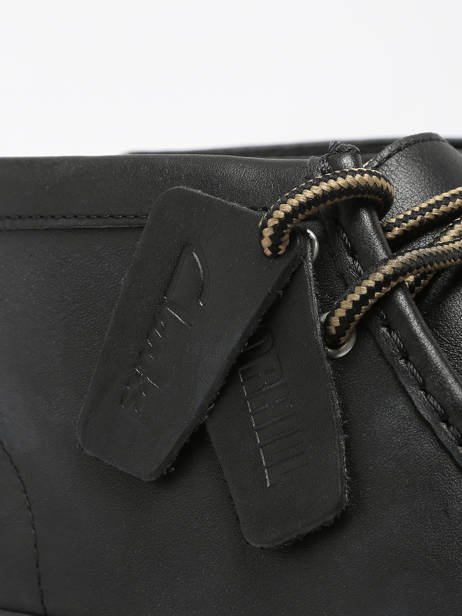 Derby Veterschoenen Torhill Hi Uit Leder Clarks Zwart men 26178264 ander zicht 2