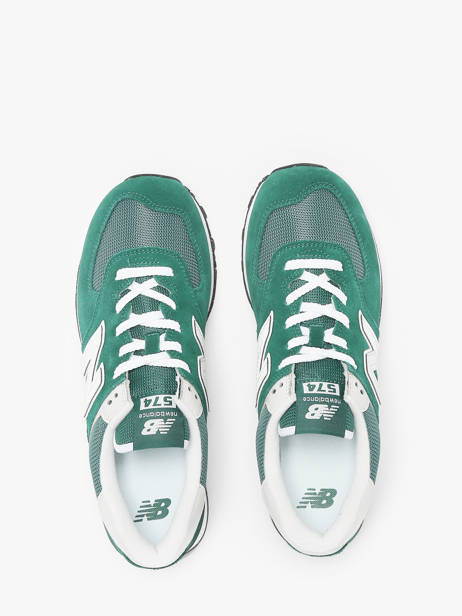 Sneakers 574 New balance Groen unisex U574ESG ander zicht 3