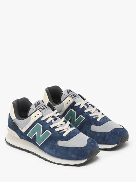 Sneakers 574  New balance Blauw unisex U574SOA ander zicht 1