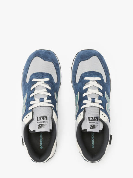 Sneakers 574  New balance Blauw unisex U574SOA ander zicht 3