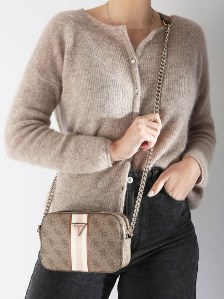 Cross Body Tas Noelle Guess Bruin noelle SS787914 ander zicht 1