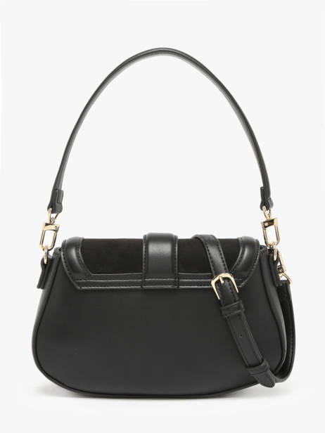 Cross Body Tas Isabella Suede By byblos Zwart isabella suede BS06A03S ander zicht 4