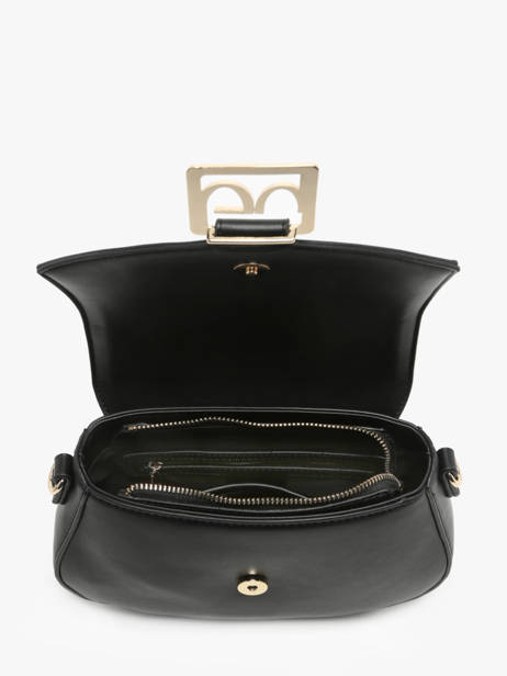 Cross Body Tas Isabella Nappa By byblos Zwart isabella nappa BS06A03 ander zicht 3