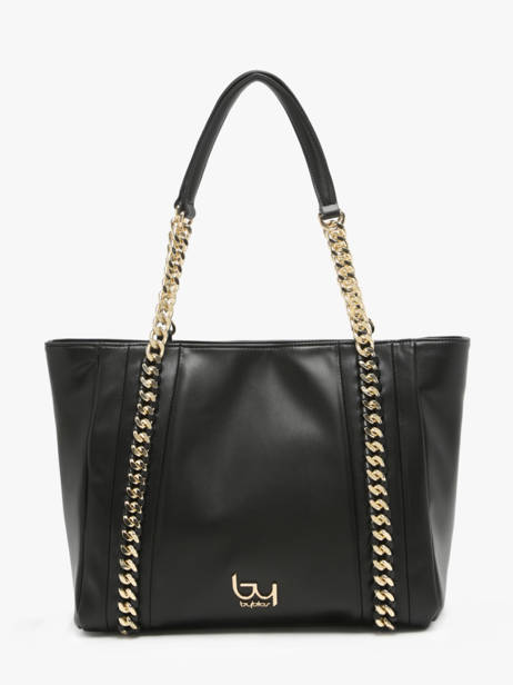 Schoudertas Big Ben Nappa By byblos Zwart big ben nappa BS62A01