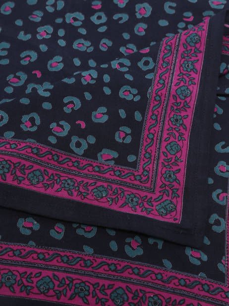 Foulard Bindi atelier Blauw bengal B ander zicht 1