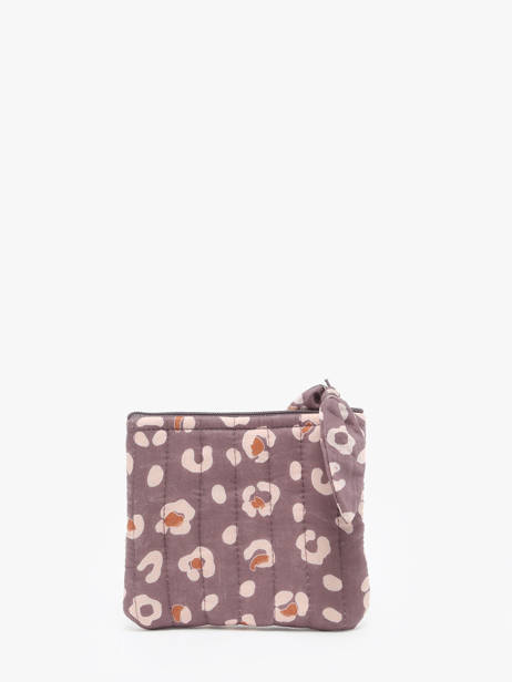 Portemonnee Bindi atelier Violet bengal B ander zicht 2