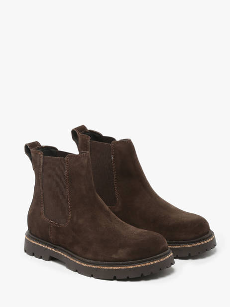 Boots Highwood Uit Leder Birkenstock Bruin men 1025761 ander zicht 1