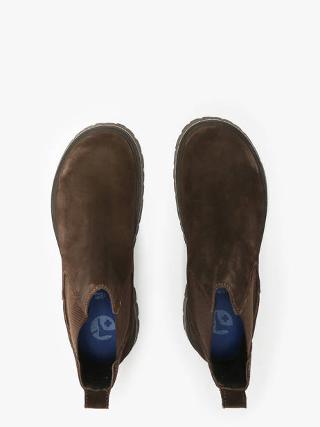 Boots Highwood Uit Leder Birkenstock Bruin men 1025761 ander zicht 3