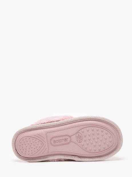 Pantoffels Isotoner Roze women 97357 ander zicht 4