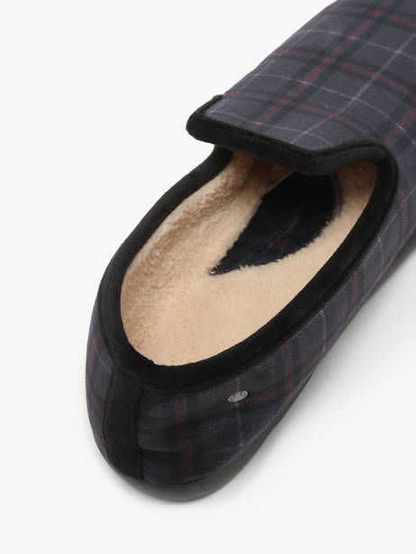 Pantoffels Isotoner Veelkleurig men 98121 ander zicht 1