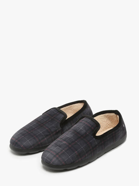 Pantoffels Isotoner Veelkleurig men 98121 ander zicht 2