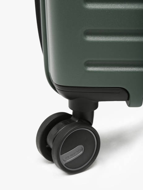 Harde Reiskoffer Restackd Samsonite Groen restackd 150705 ander zicht 2