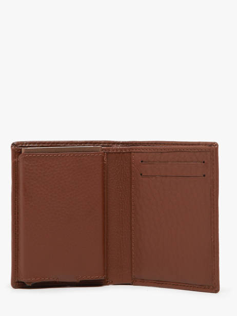 Portefeuille Leder Yves renard Bruin foulonne 23510 ander zicht 1