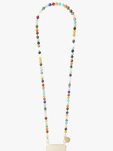Ketting Voor Telefoonhoesje La coque francaise Roze chaine LE314914
