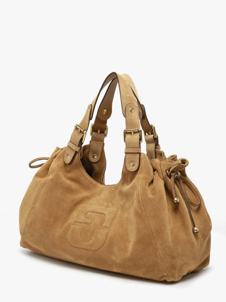 Schoudertas Chiara Leder Gerard darel Bruin chiara DAS84407 ander zicht 1