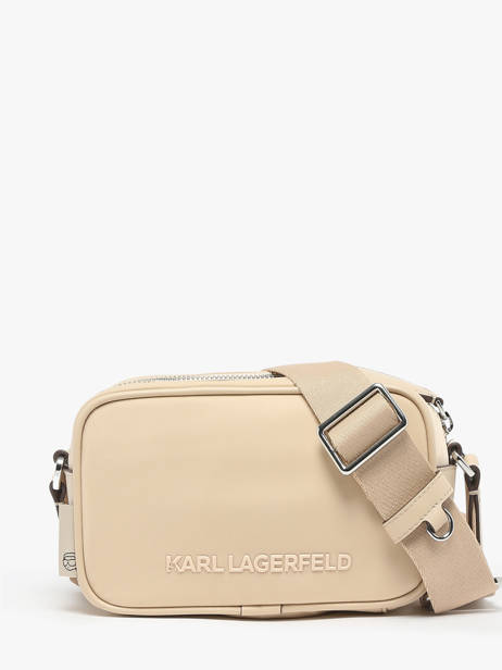 Cross Body Tas K Ikon Nylon Karl lagerfeld Beige k ikon A1W30127 ander zicht 3