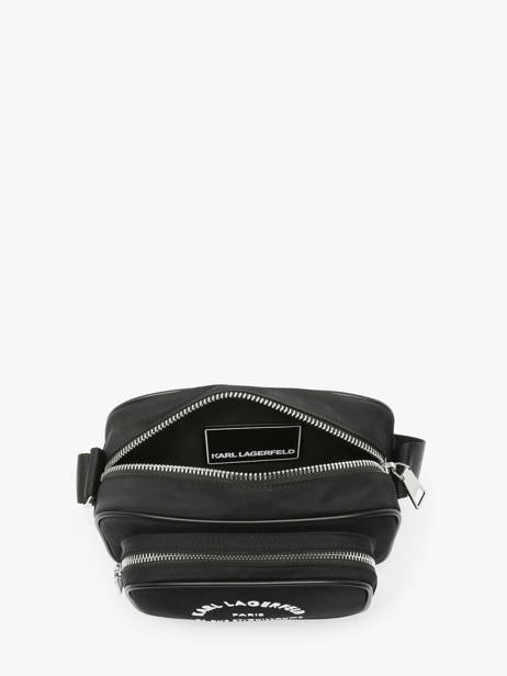 Cross Body Tas Rsg Nylon Karl lagerfeld Zwart rsg A1M30101 ander zicht 2