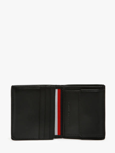 Portefeuille Leder Tommy hilfiger Zwart th premium AM13034 ander zicht 1