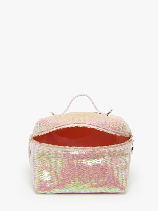 Longchamp Le pliage paillettes Cross bodytas Roze