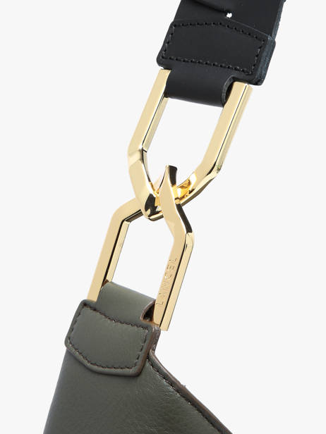 Schoudertas Pagode Leder Lancel Groen pagode A12510 ander zicht 2