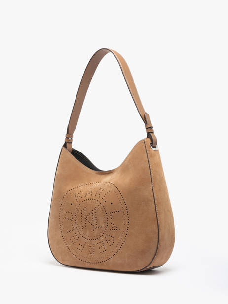 Schoudertas K Circle Leder Karl lagerfeld Bruin k circle A1W30165 ander zicht 1