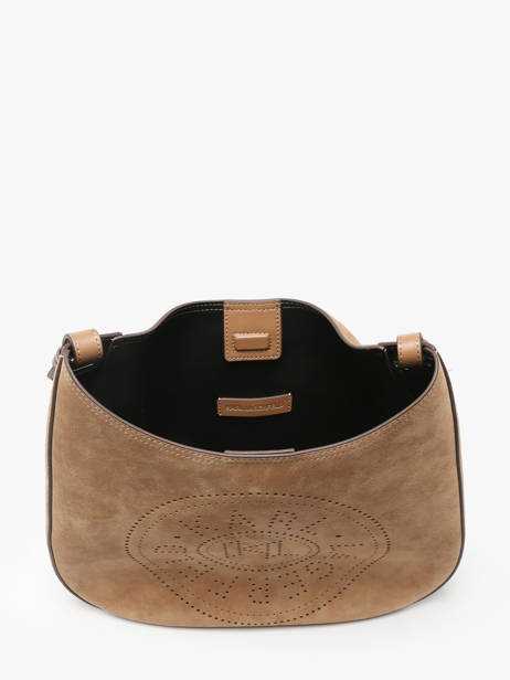 Schoudertas K Circle Leder Karl lagerfeld Bruin k circle A1W30165 ander zicht 2