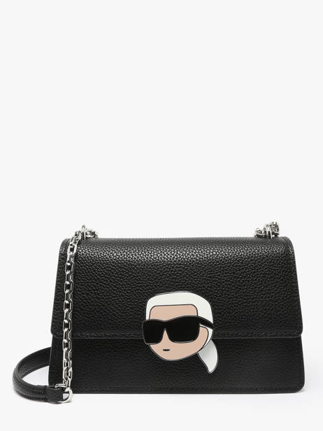 Cross Body Tas K Ikon Polyurethaan Karl lagerfeld Zwart k ikon A1W30498
