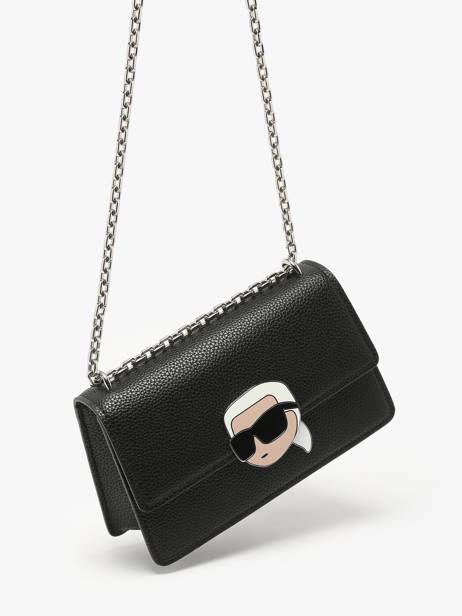 Cross Body Tas K Ikon Polyurethaan Karl lagerfeld Zwart k ikon A1W30498 ander zicht 1