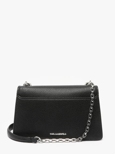 Cross Body Tas K Ikon Polyurethaan Karl lagerfeld Zwart k ikon A1W30498 ander zicht 3