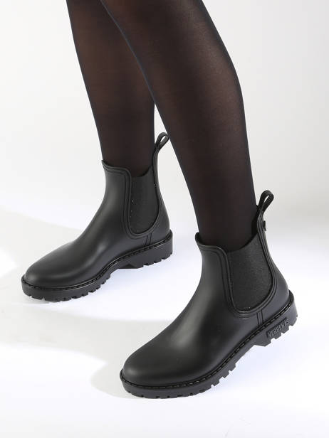 Regen Laarzen Gaudi Mate Glitter Verbenas Zwart women 76002674 ander zicht 1