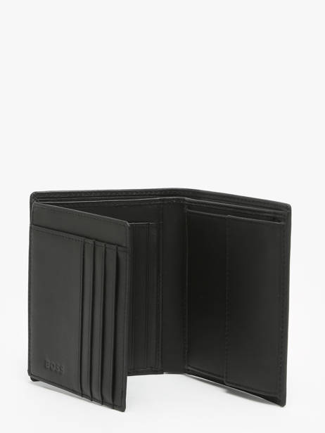 Portefeuille Leder Hugo boss Zwart smooth HLO403A ander zicht 1