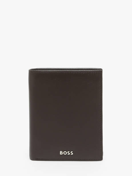 Portefeuille Leder Hugo boss Bruin smooth HLO403Y