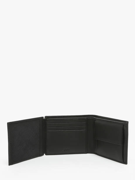 Portefeuille Leder Hugo boss Zwart iconic HLN421A ander zicht 2