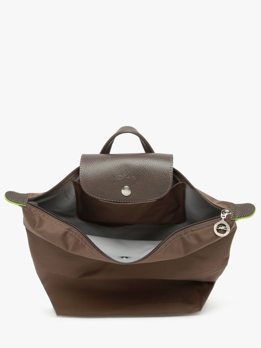 Longchamp Le pliage green Rugzak Bruin