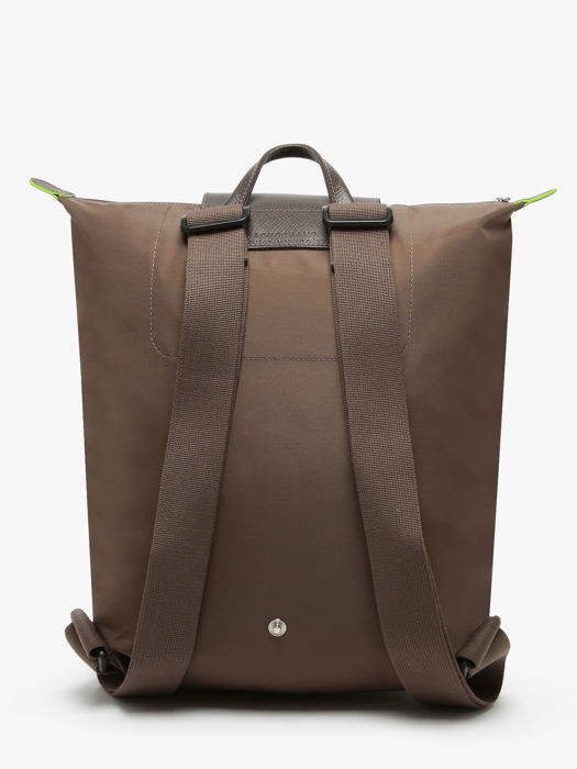 Longchamp Le pliage green Rugzak Bruin