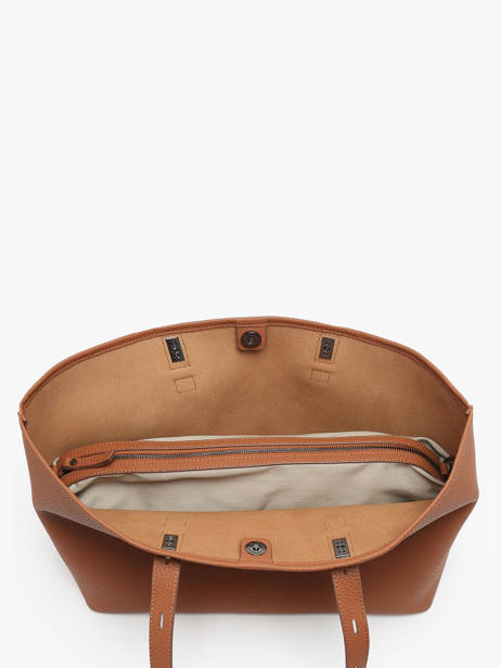 Schoudertas Cavalier Leder Etrier Bruin cavalier ECLR127M ander zicht 3