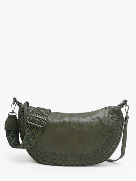 Cross Body Tas Winter Tresse Miniprix Groen winter tresse 6003