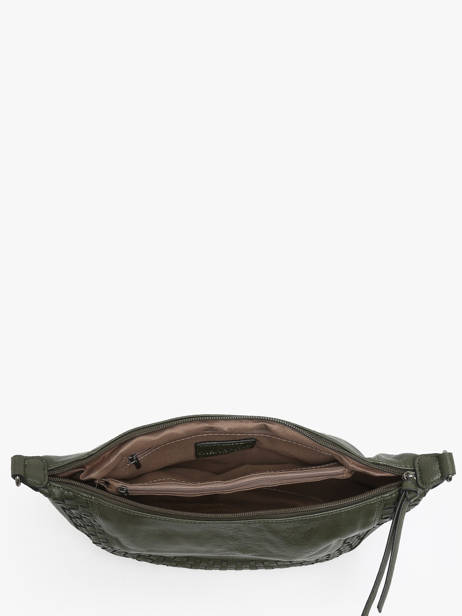 Cross Body Tas Winter Tresse Miniprix Groen winter tresse 6003 ander zicht 2