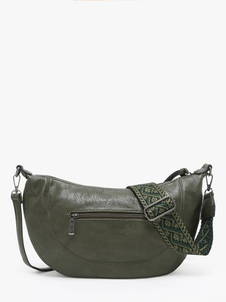 Cross Body Tas Winter Tresse Miniprix Groen winter tresse 6003 ander zicht 3