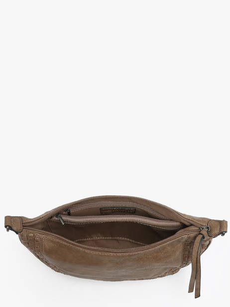 Cross Body Tas Winter Tresse Miniprix Beige winter tresse 6003 ander zicht 2