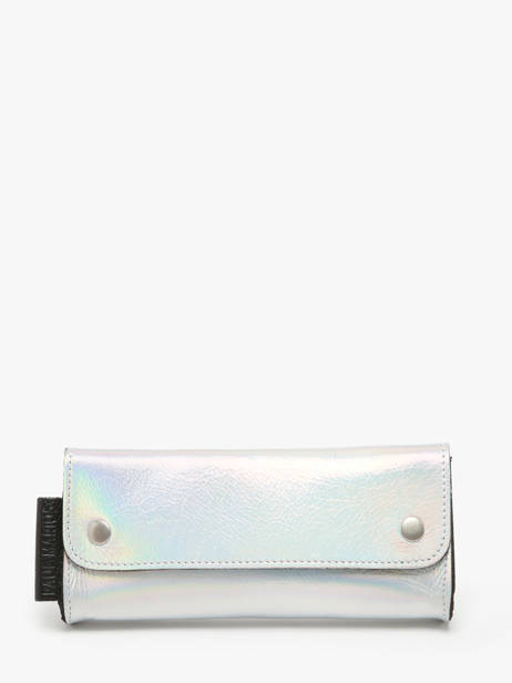 Etui La Trousse De Paul Leder Paul marius Zilver givre TROUSGIV