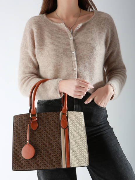 Handtas Cr Miniprix Bruin cr R1905 ander zicht 1