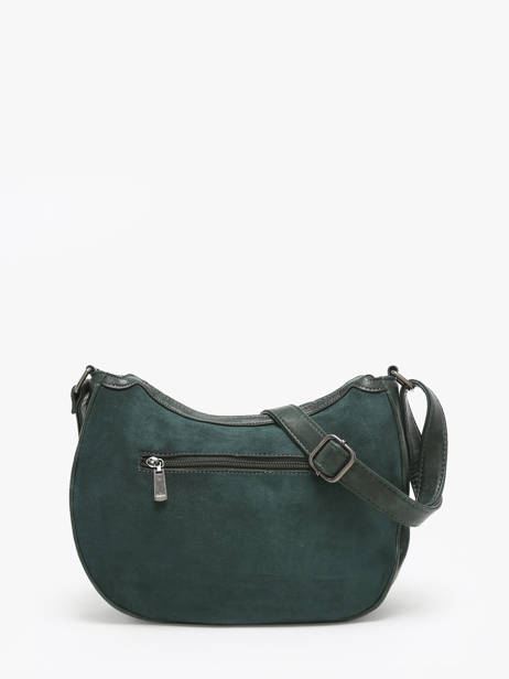 Cross Body Tas Winter Velvet Miniprix Groen winter velvet 3663 ander zicht 3